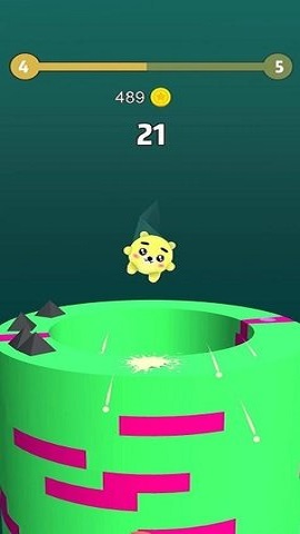 旋转跳跃救动物（Helix Jump, Animal Rescue）手游