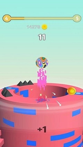 旋转跳跃救动物（Helix Jump, Animal Rescue）手游
