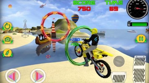 超级3D沙滩自行车赛（Super 3D Beach Bike Racing）手游