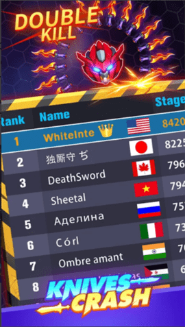 刀剑大乱斗（Knives Crash）手游