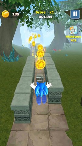 超级索尼克跑酷游戏（Blue hedgehog Runner）手游
