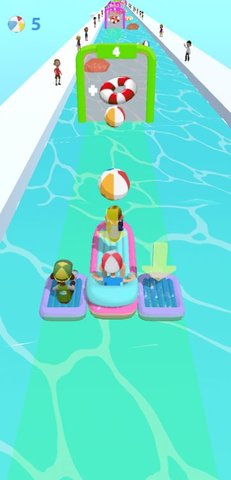 水滑梯赛跑（Waterslide Run）手游