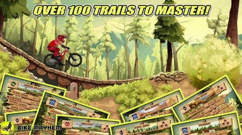 山地自行车赛（Bike Mayhem）手游