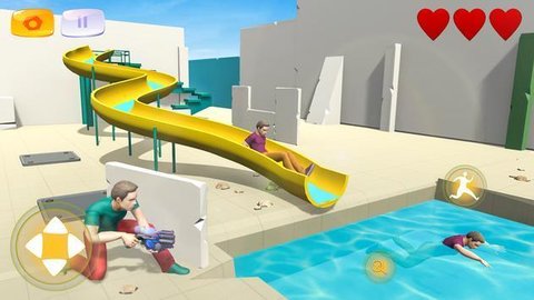 水炮手竞技场战斗挑战（Water Gunner Arena Battle Challenge）手游