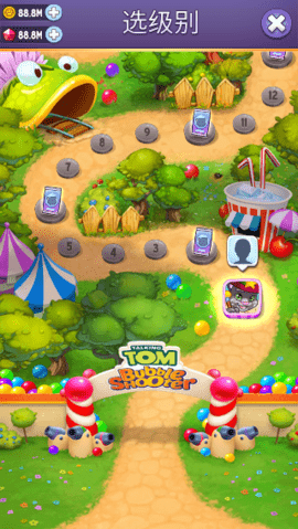 汤姆猫泡泡射手（Talking Tom Bubble Shooter）手游