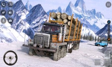卡车雪地驾驶手游