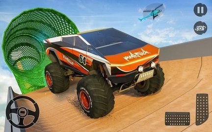 怪物卡车坡道特技（Monster Truck Ramp Stunts）手游