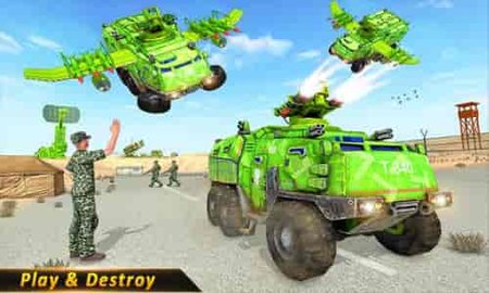 美国陆军飞行卡车模拟器(US Army Flying Truck Simulator)手游