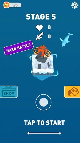 企鹅筏挑战赛（Penguin War of Raft）手游