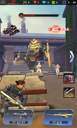现代枪战射击3D手游