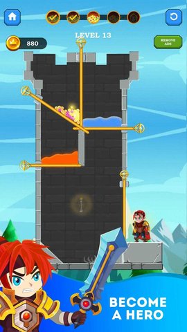 拔针救援英雄（Loot Rescue）手游