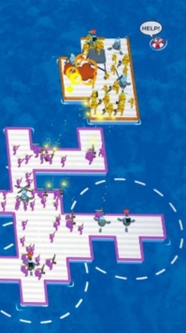 木筏战争疯狂海战(War of Rafts)手游