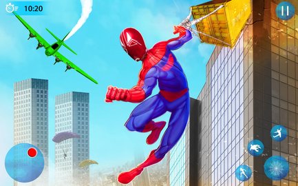 蜘蛛绳英雄机器人(Hero Robot City Rescue Mission)手游