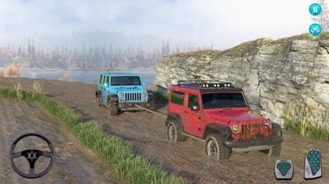 山地吉普车驾驶模拟器（Jeep Games 4x4 Offroad Jeep）手游