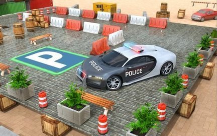 警车停车场学校游戏（Police Car Parking）手游