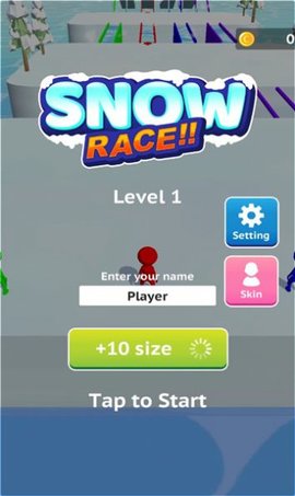 雪地赛跑手游