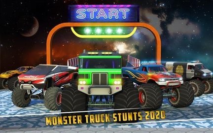 怪物卡车坡道特技（Monster Truck Ramp Stunts）手游
