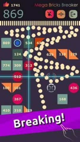 巨型破砖机（Mega Bricks Breaker）手游