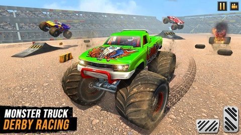 大脚车碰撞模拟器（Real Monster Truck Demolition Derby）手游