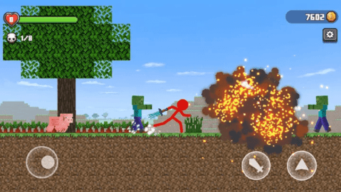 火柴人与工匠（Stickman vs Craftman）手游