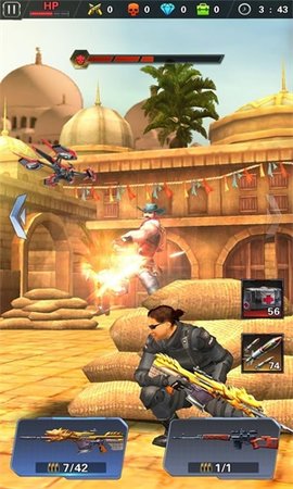 现代枪战射击3D手游