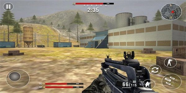 掩护射击战争手游