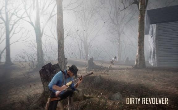 肮脏的左轮手枪