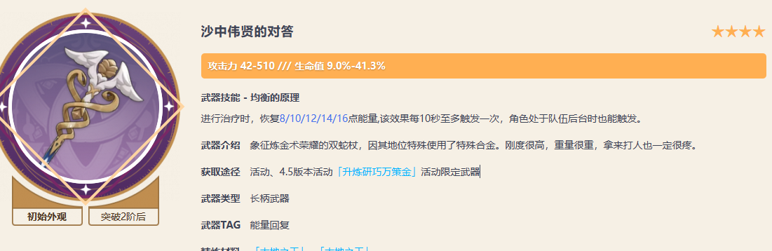 原神沙中伟贤的对答突破材料是什么 沙中伟贤的对答突破材料一览[多图]图片3